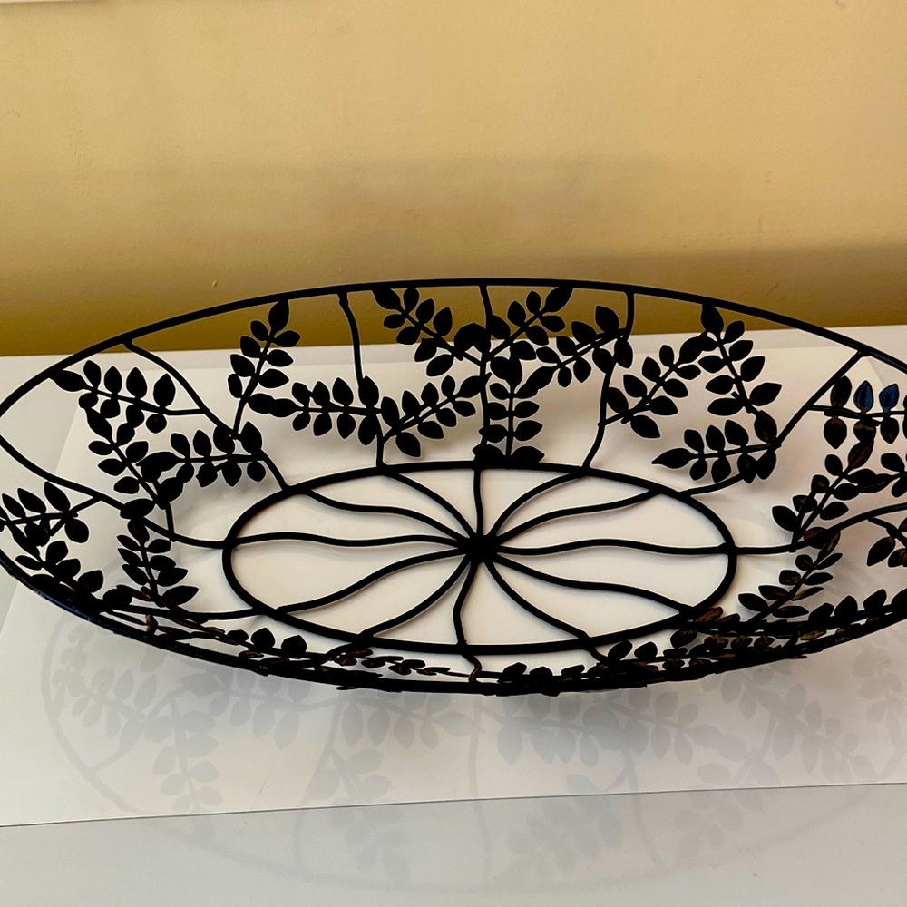 Beautiful wire fruit basket